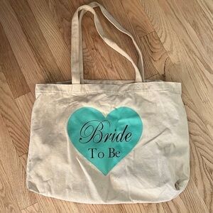 𝅺bride to Be Tote Bag